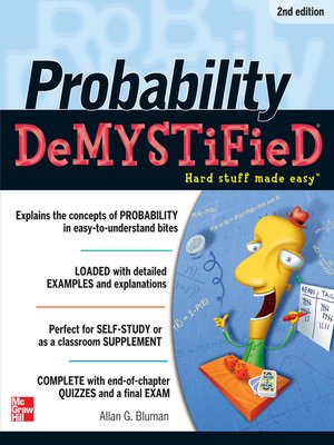 cover image of Probability Demystified
